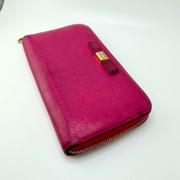 MIU MIU Fuchsia Wallet, GUC - Picture 12 of 12